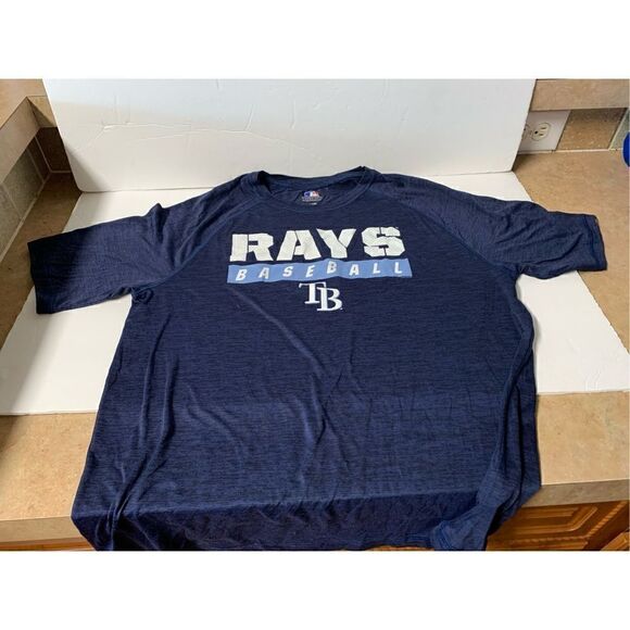 Men’s Genuine Merchandise Tampa Bay Rays Baseball short sleeve T Shirt - Picture 1 of 3